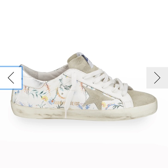 Golden Goose Shoes - New, in original box! 
Golden Goose
Superstar Floral Low-Top Sneakers